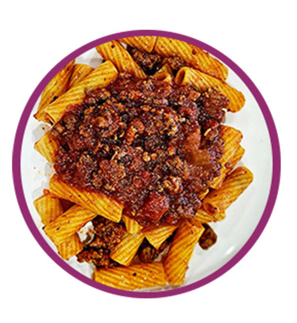 Meal: Beef Marinara Rigatoni