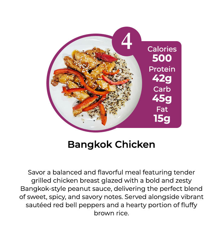 Healthy Meal Prep & Sports Catering in Houston | 5 Mix & Match Meal Plan