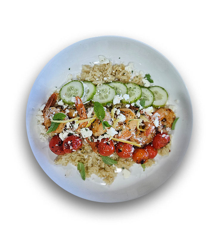 Meal: Greek Shrimp & Lemon Rice