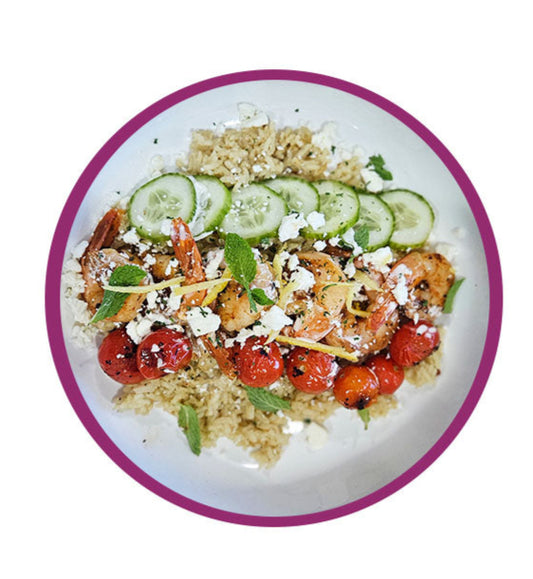 Meal: Greek Shrimp & Zesty Rice