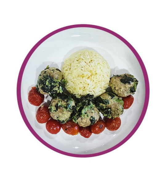 Meal: Spinach & Turkey Meatballs